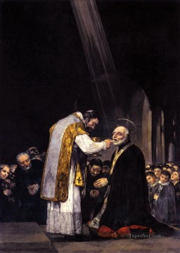 The Last Communion of St Joseph Calasanz Francisco de Goya Oil Paintings